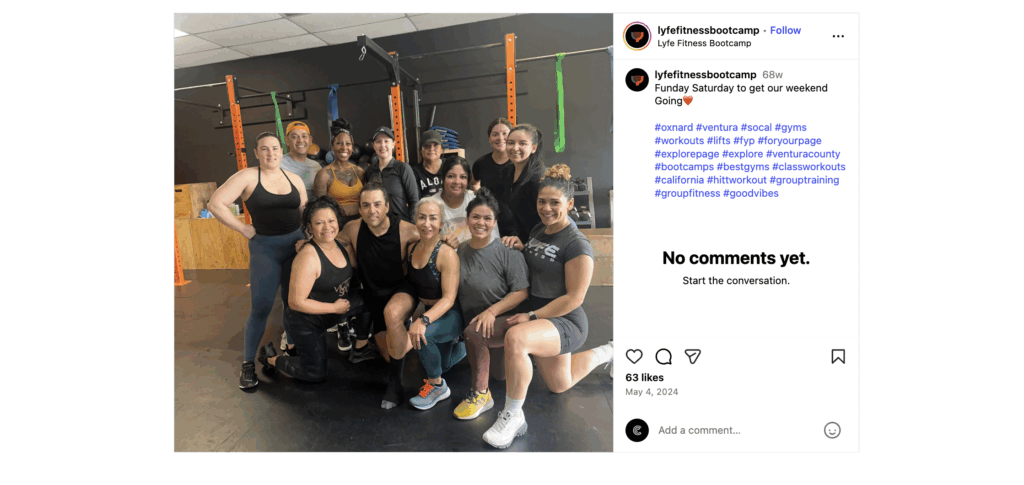 Lyfe Fitness Bootcamp 2