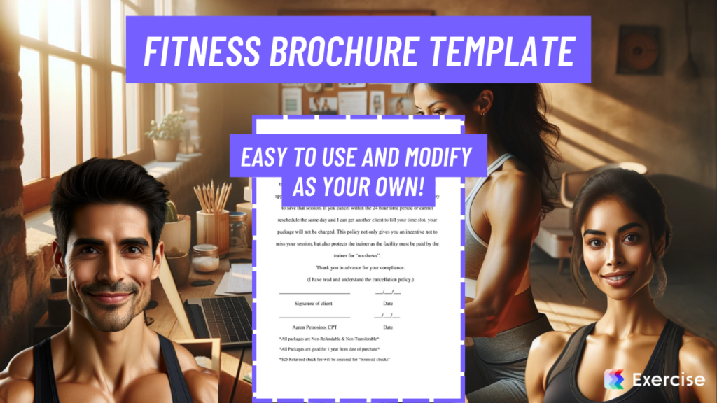 Best Fitness Brochure Templates