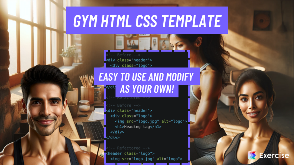 Gym HTML CSS Template