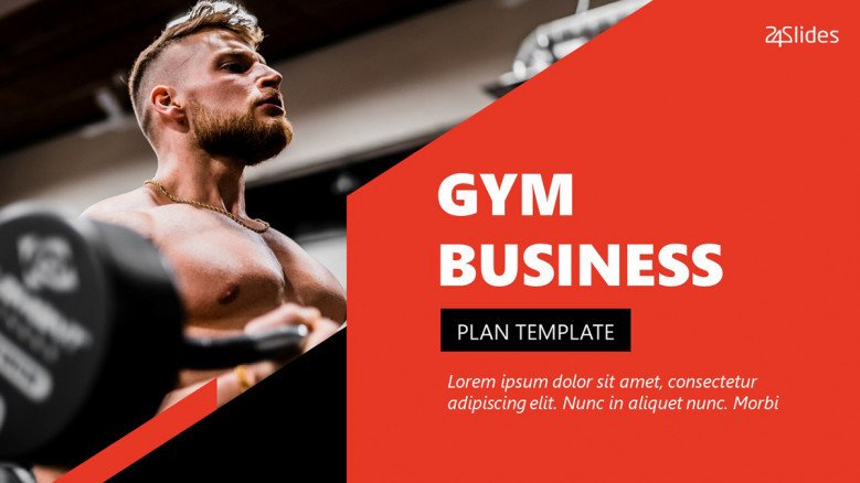 Gym Business Plan Presentation Template