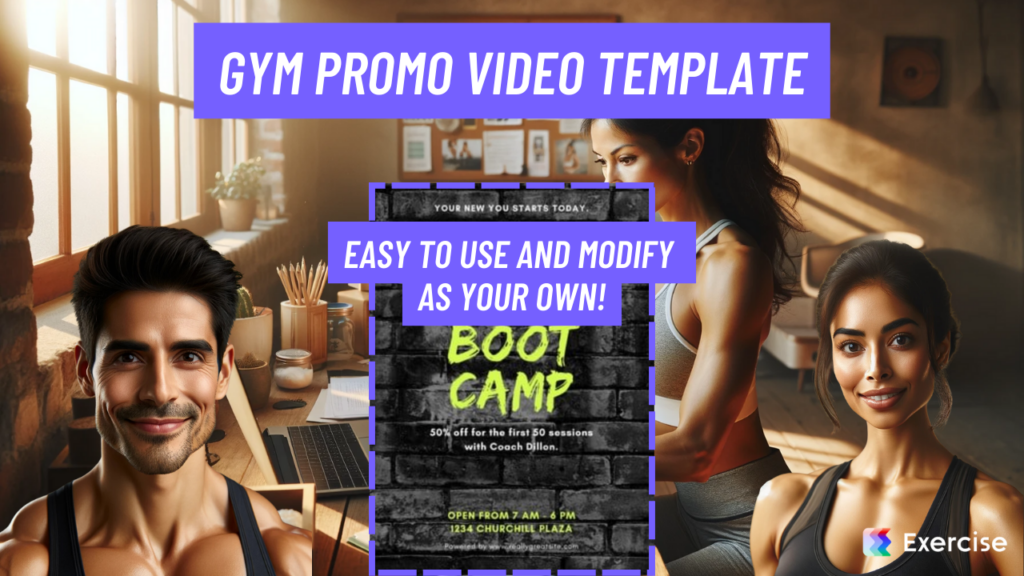 Best Gym Promo Video Templates