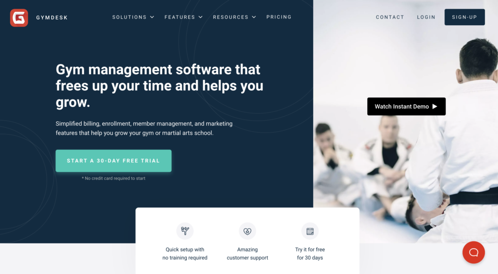 Gymdesk Martial Arts Software