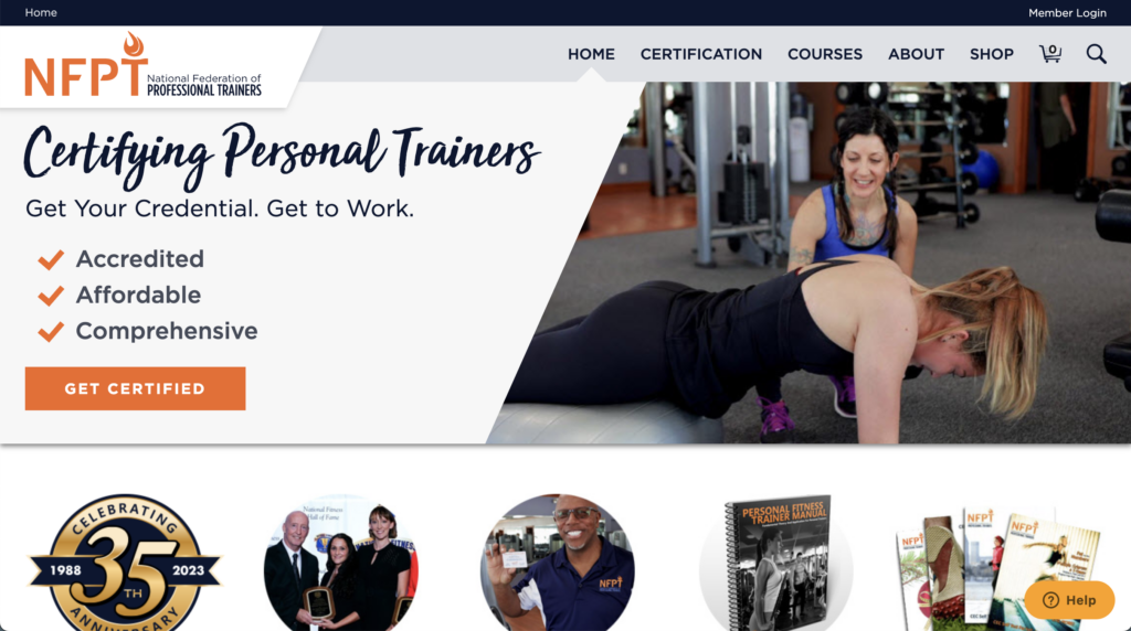 NFPT CPT - National Federation of Personal Trainers Certified Personal Trainer