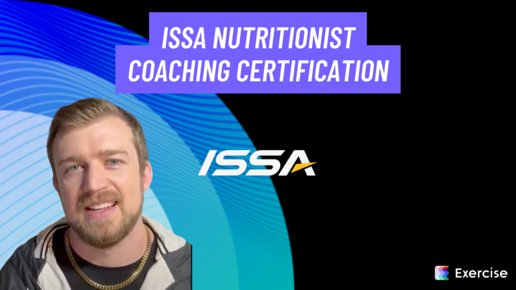 ISSA Nutritionist Coaching Certifications