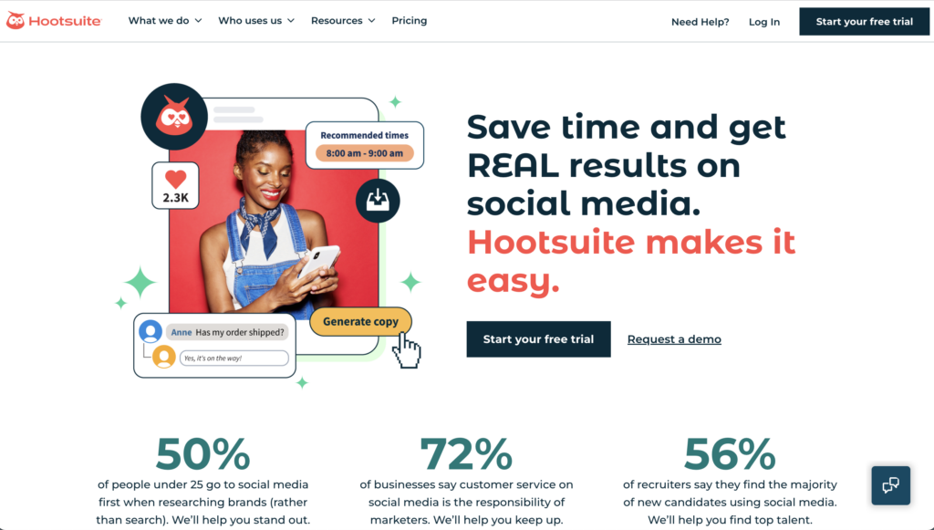 Hootsuite Social Media Management for Gyms
