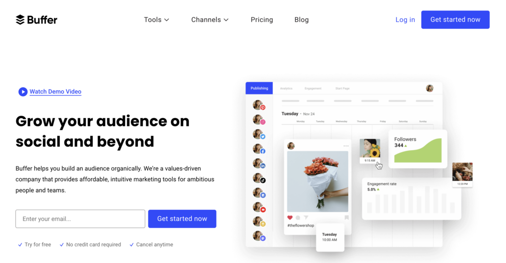 Buffer Social Media Management for Gyms