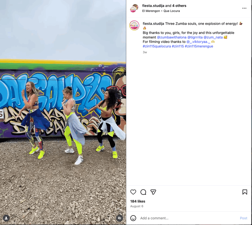 Zumba Outdoor Workout