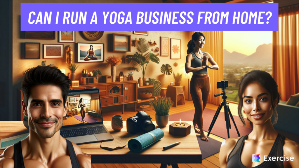 Can I run a yoga business from home?