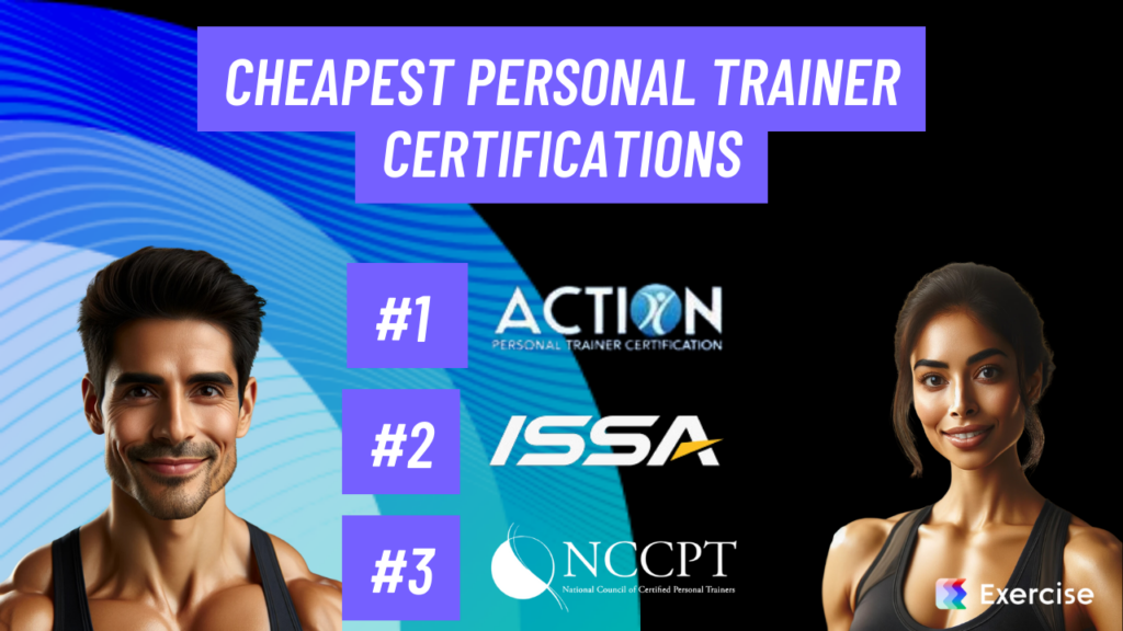 Cheapest Personal Trainer Certifications