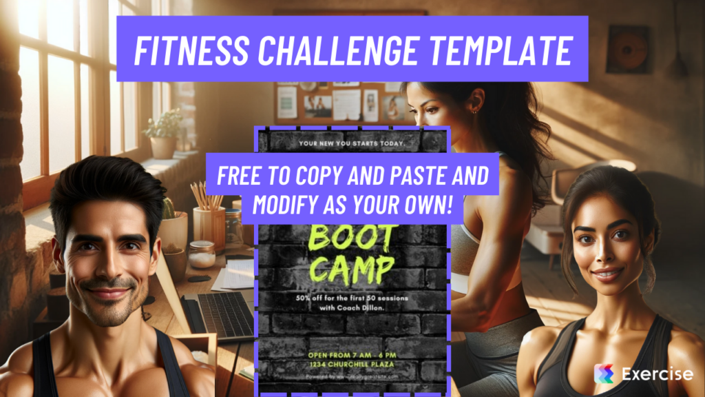 Fitness Challenge Template