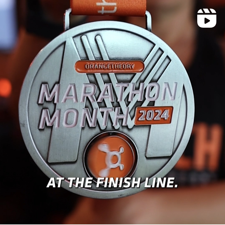 Orange Theory Marathon Month Promotion