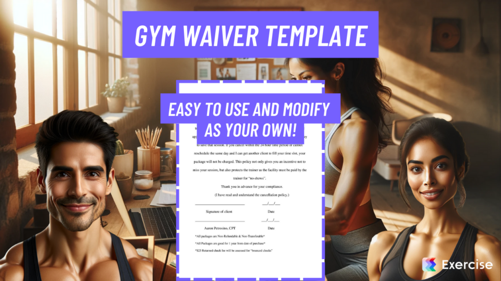 Gym Waiver Template