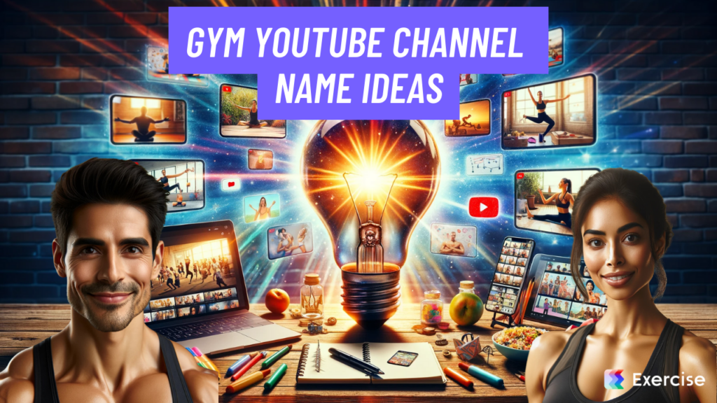 Gym YouTube Channel Name Ideas