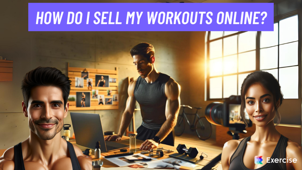 How do I sell my workouts online?