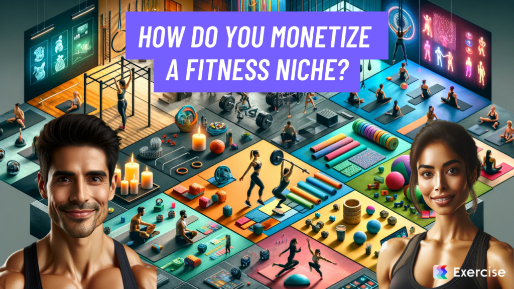 How do you monetize a fitness niche?