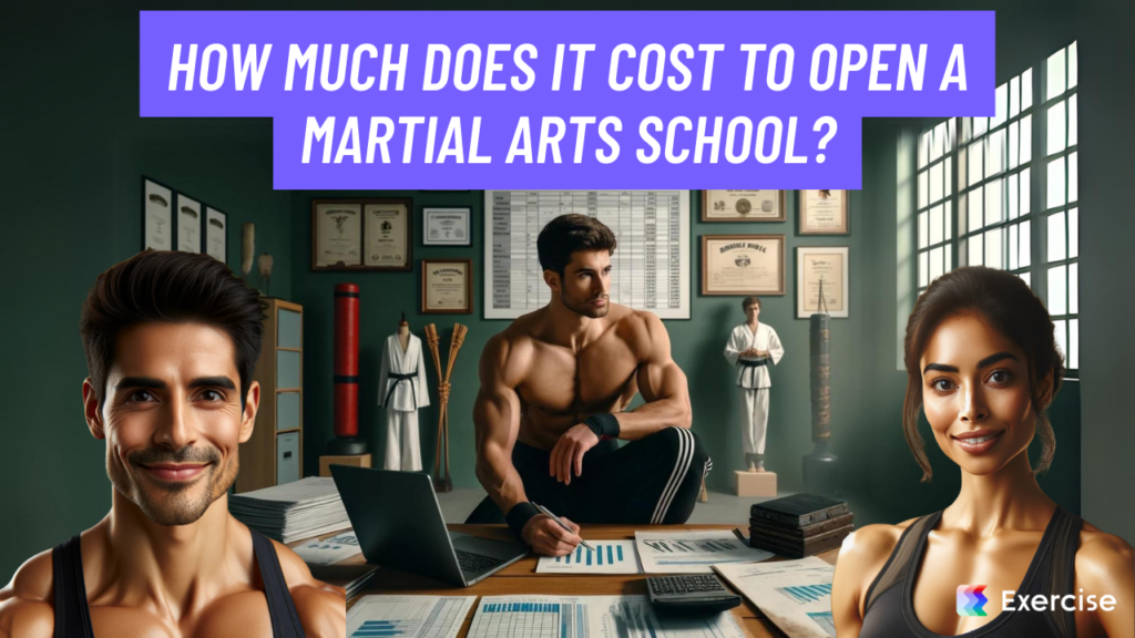 How much does it cost to open a martial arts school?