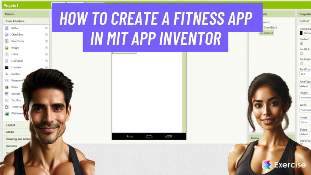 How to Create a Fitness App in MIT App Inventor
