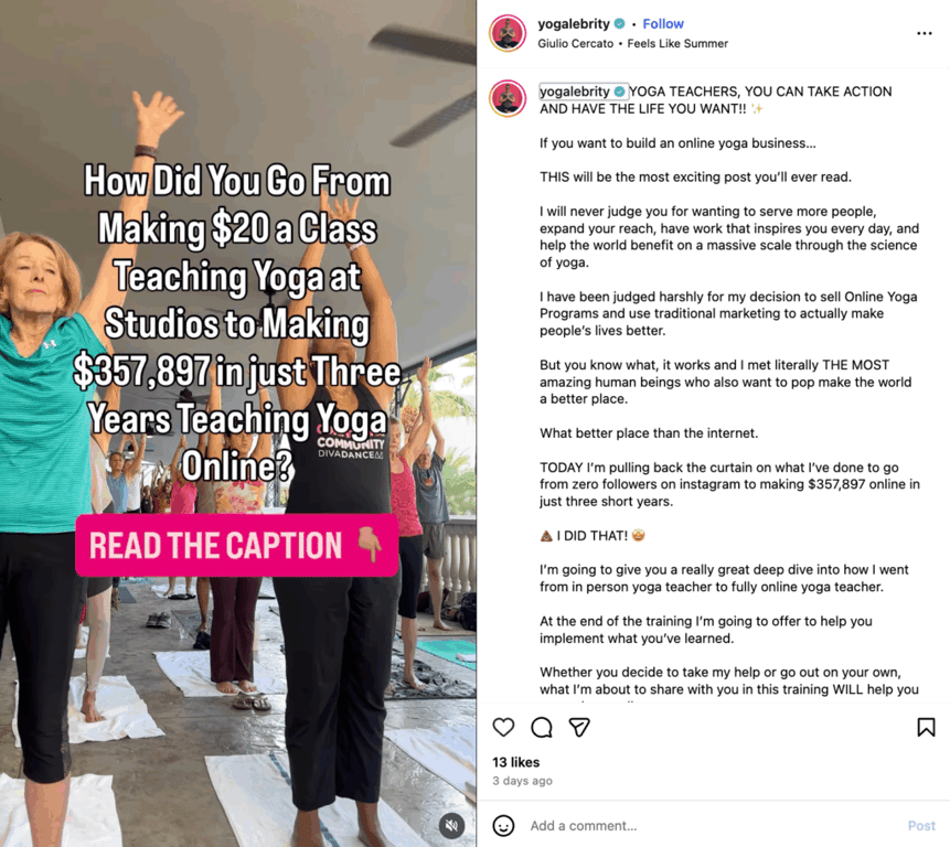 Online Yoga Business