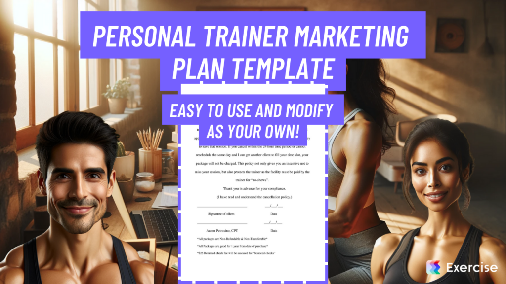 Personal Trainer Marketing Plan Template