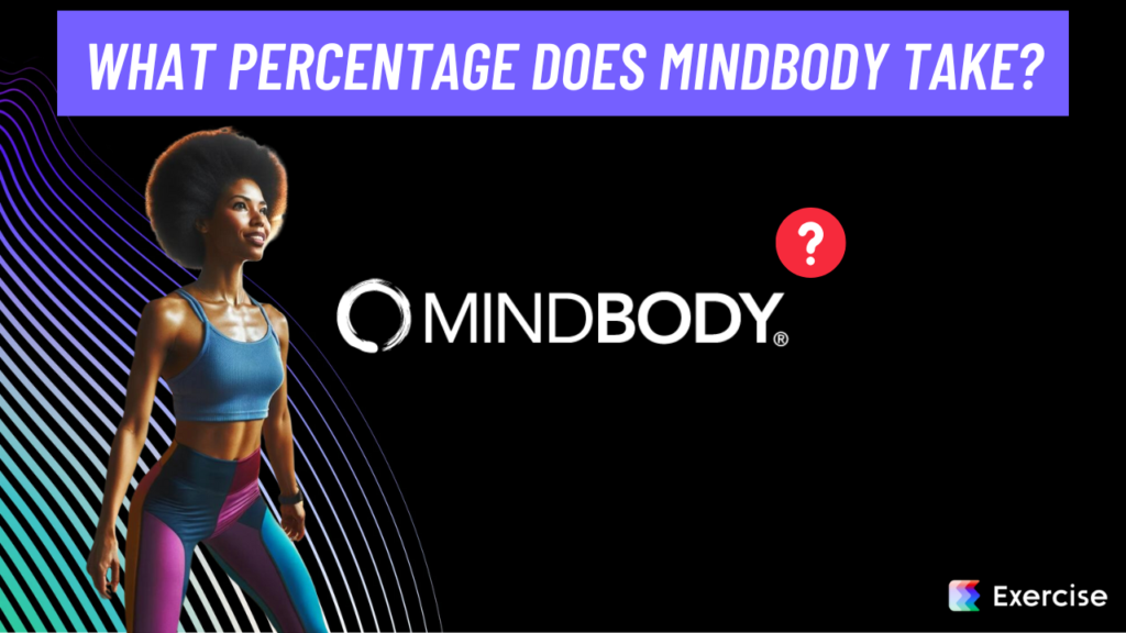 What percentage does Mindbody take?