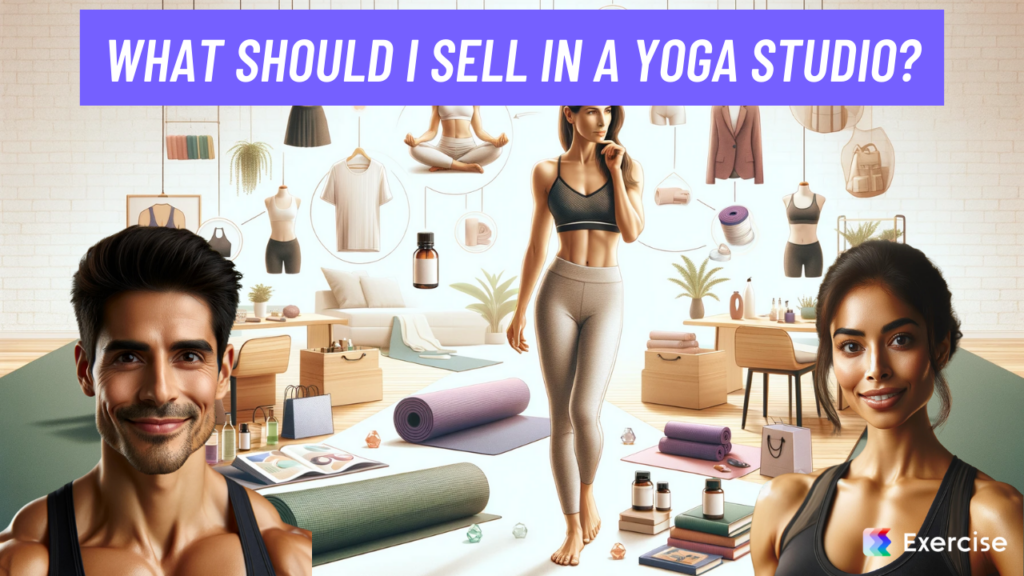 What should I sell in a yoga studio?
