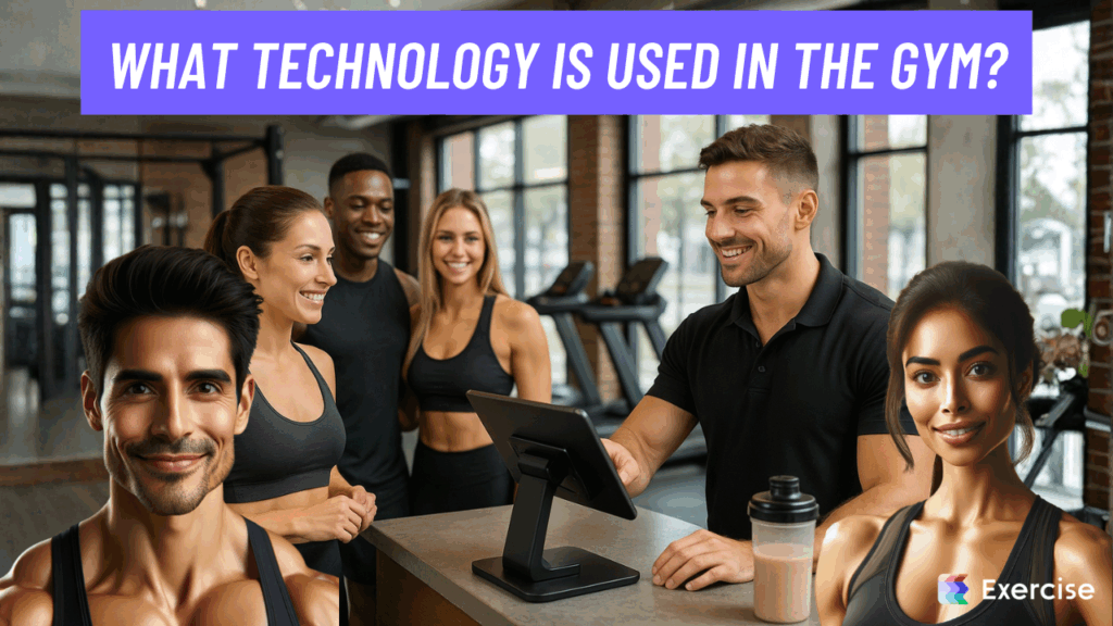 What technology is used in the gym?