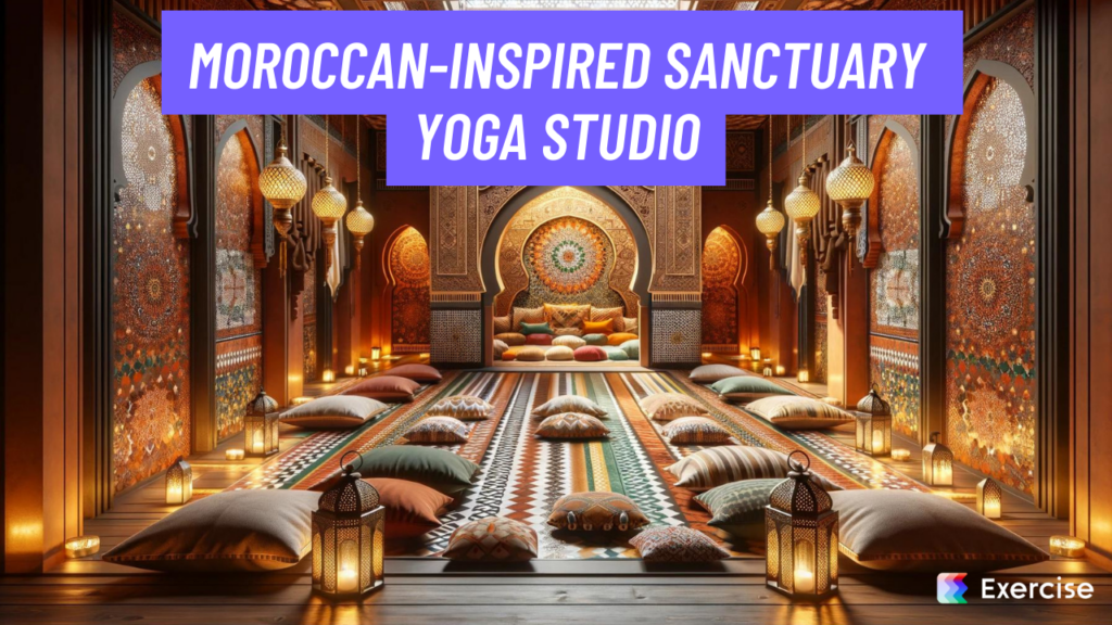 Moroccan-Inspired Sanctuary Yoga Studio