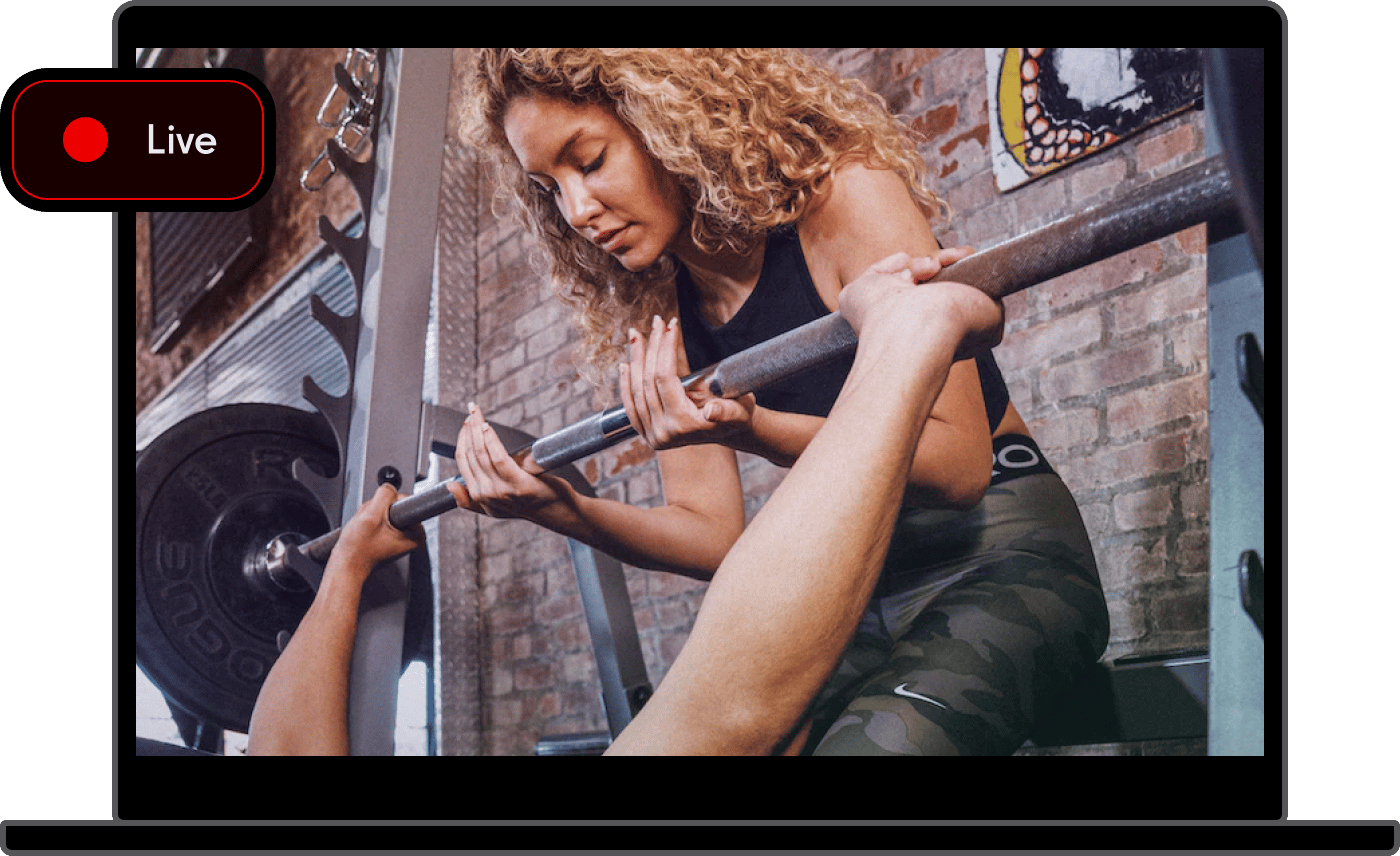 Gym Livestreaming Software
