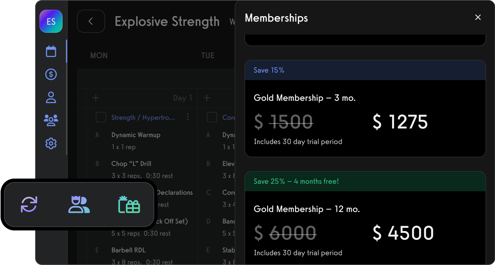 Memberships
