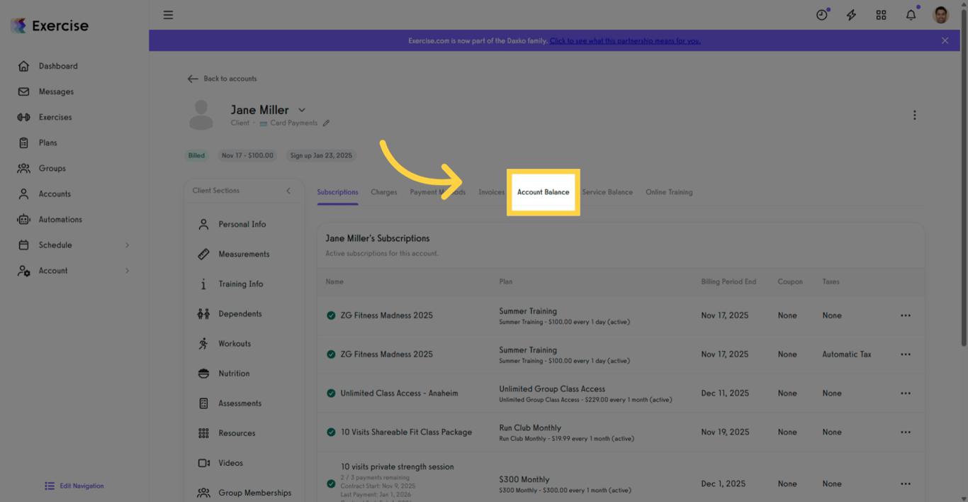 Access Account Balance