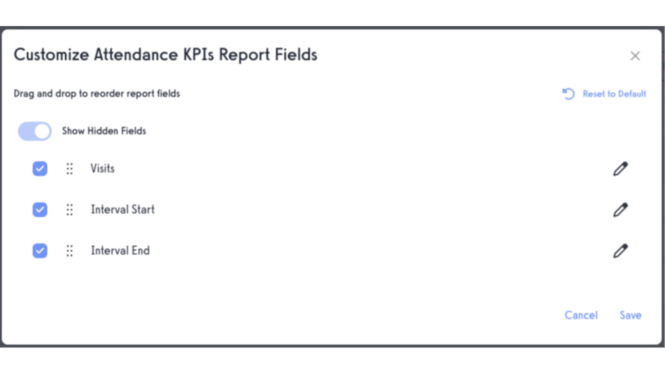Report Customization