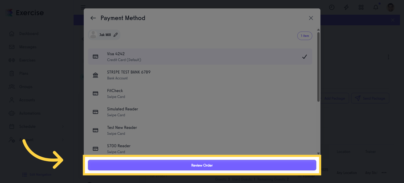 Review Order Details