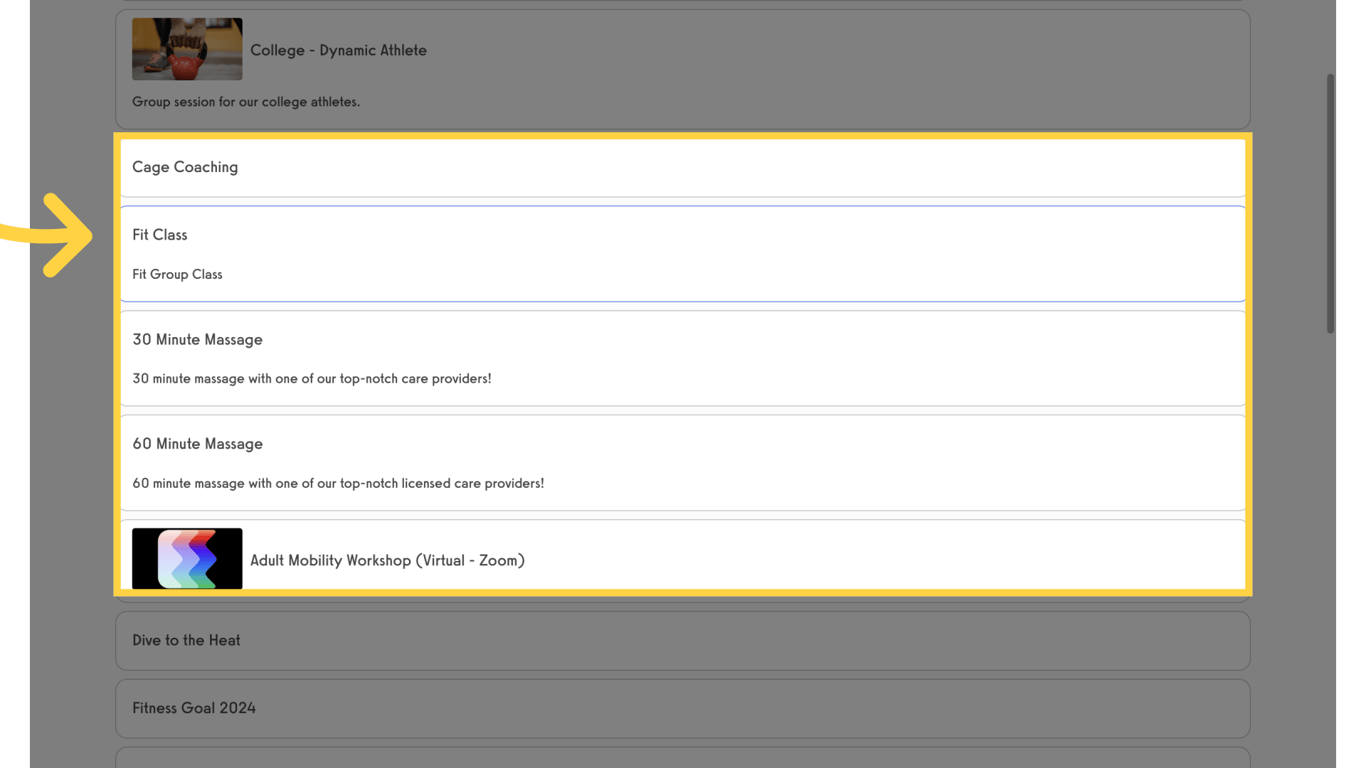 Client View - Required Filter Service