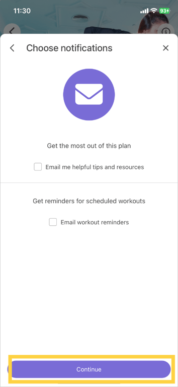 Choose Notifications.