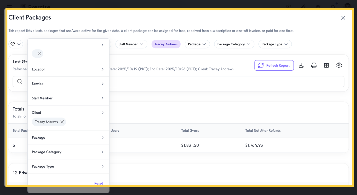 Access Report Details