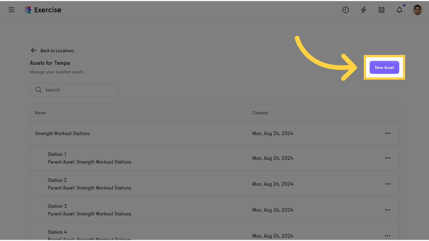 Create New Sub-Asset