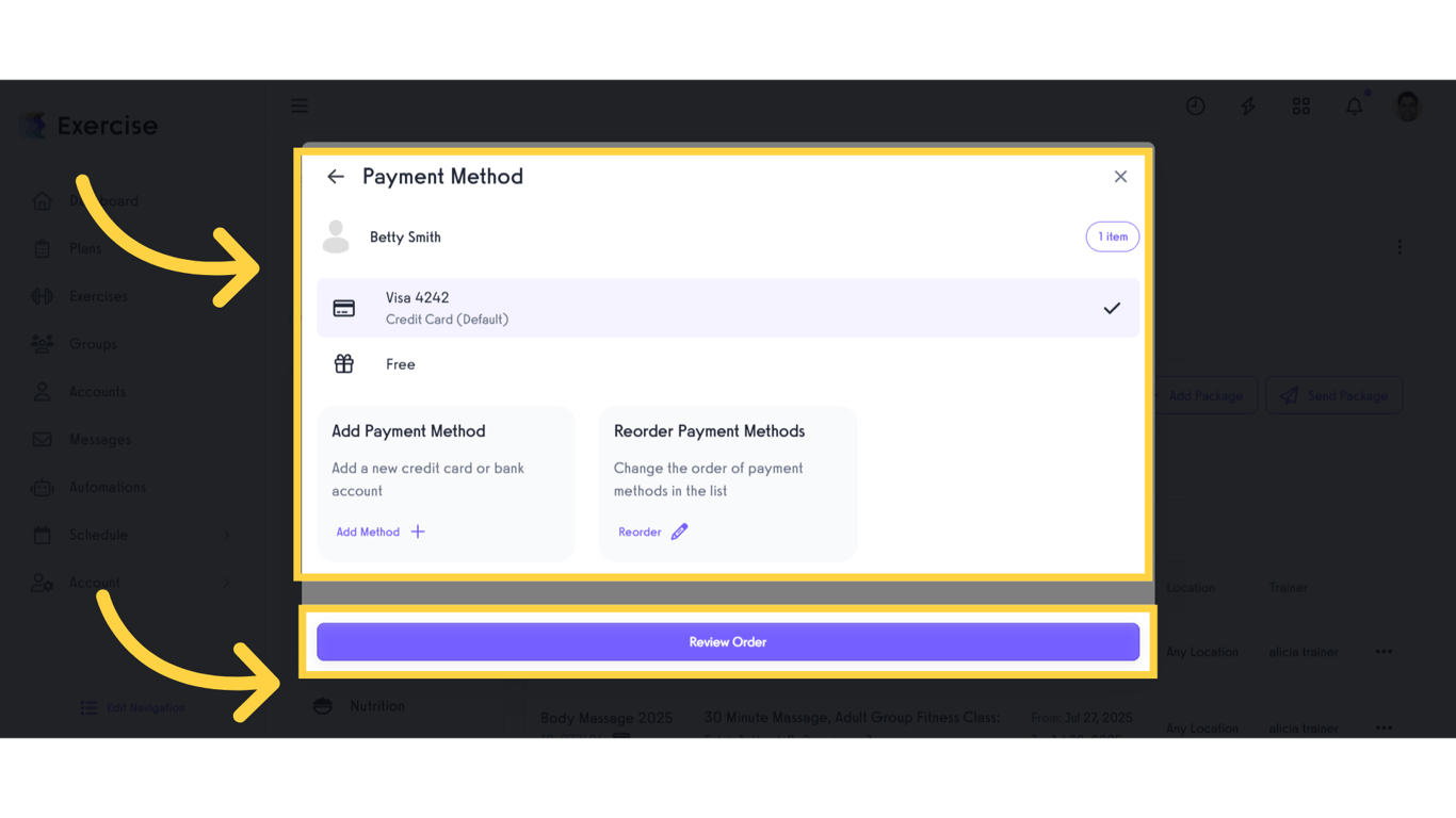 Select Payment Method
