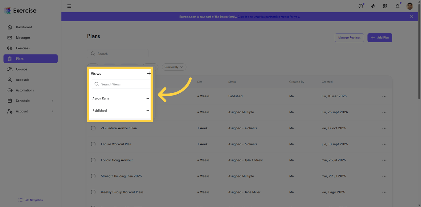 Access Saved Quick Links