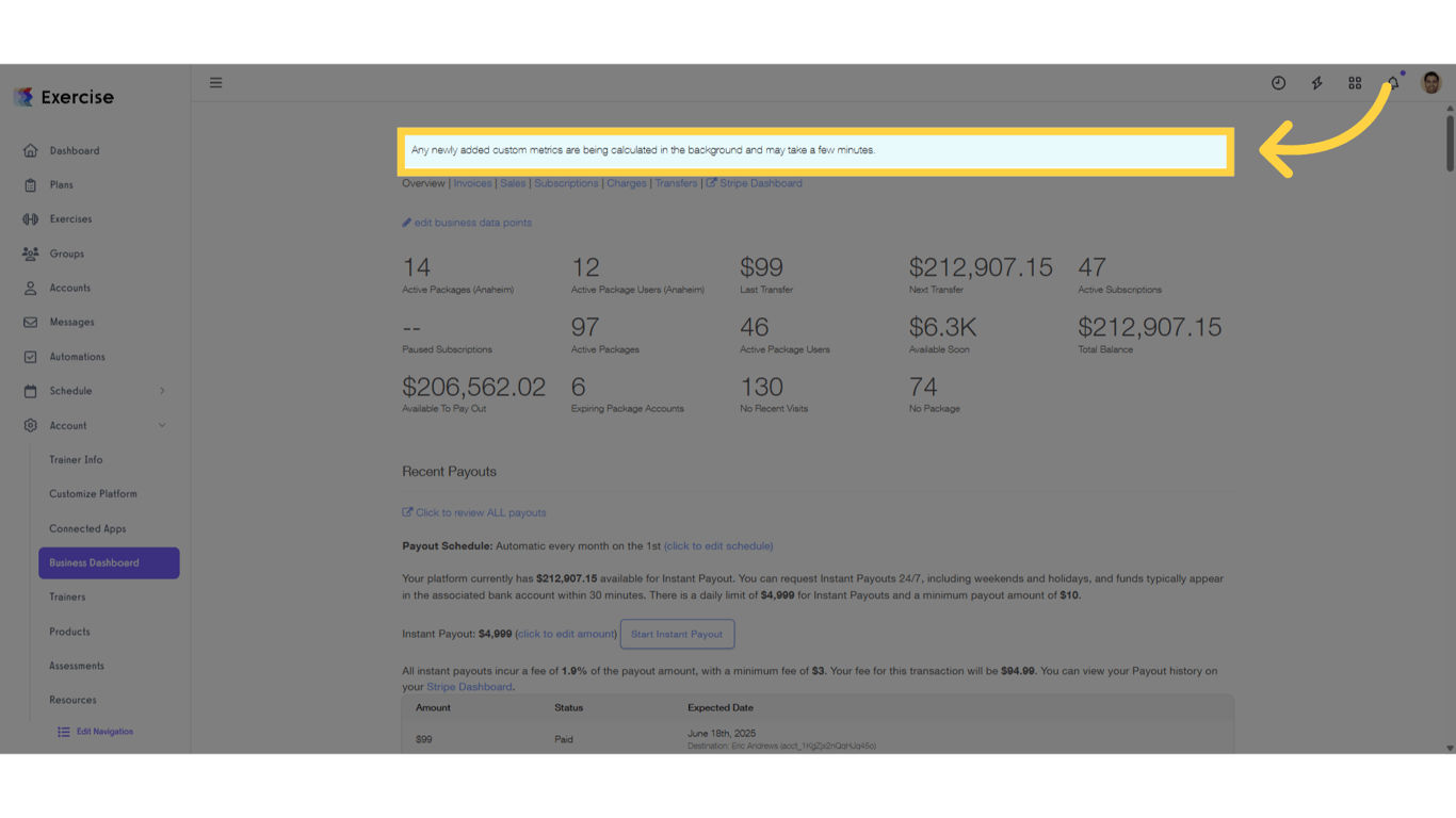 Able to view notes after saving.