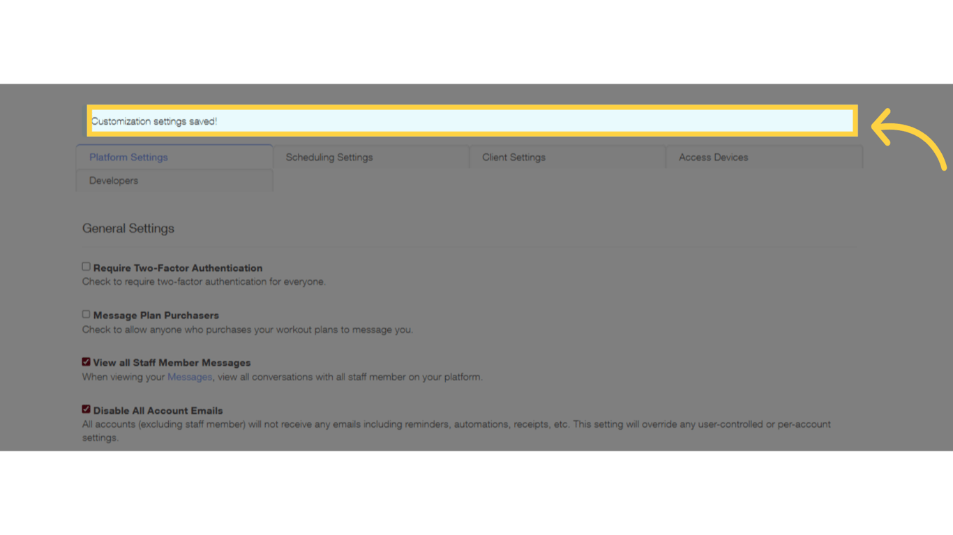 Able to save successfully.