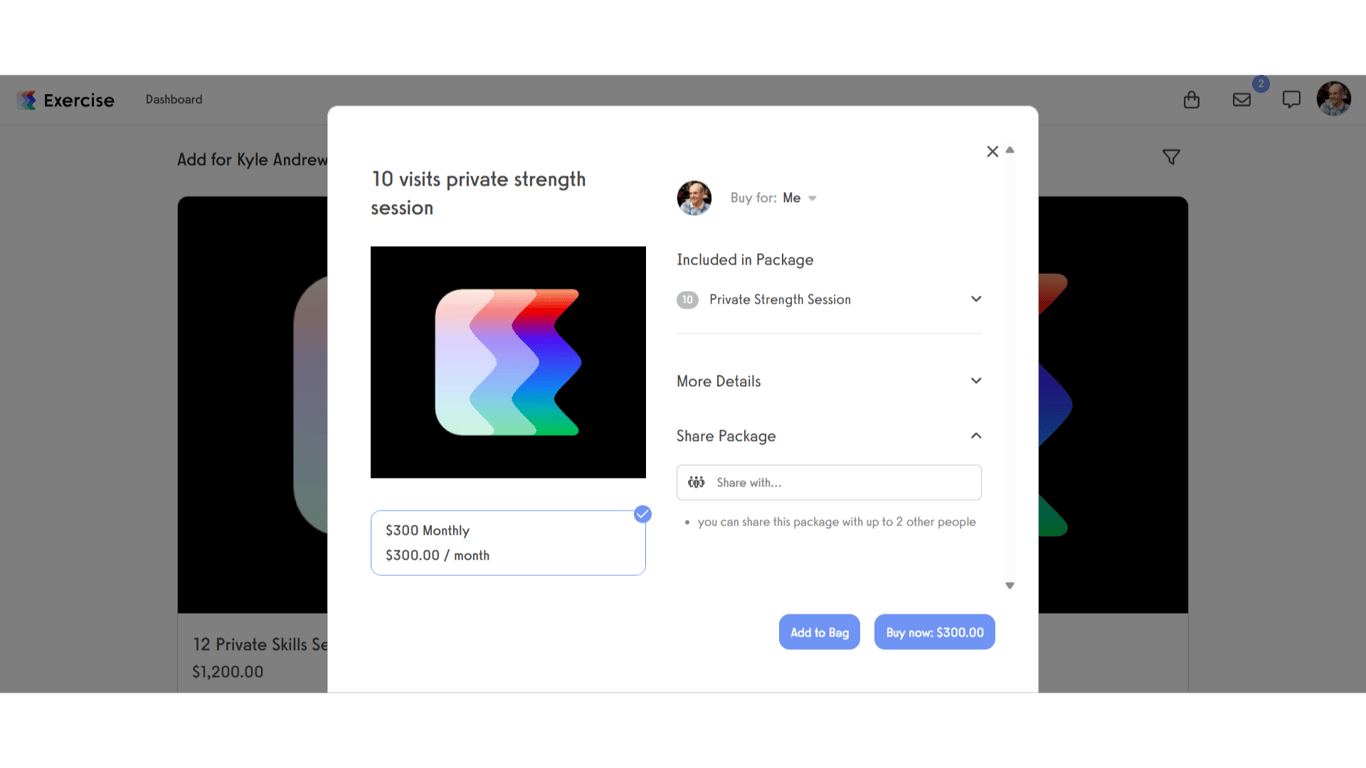 View 'cleandemo.staging.exercise.com'