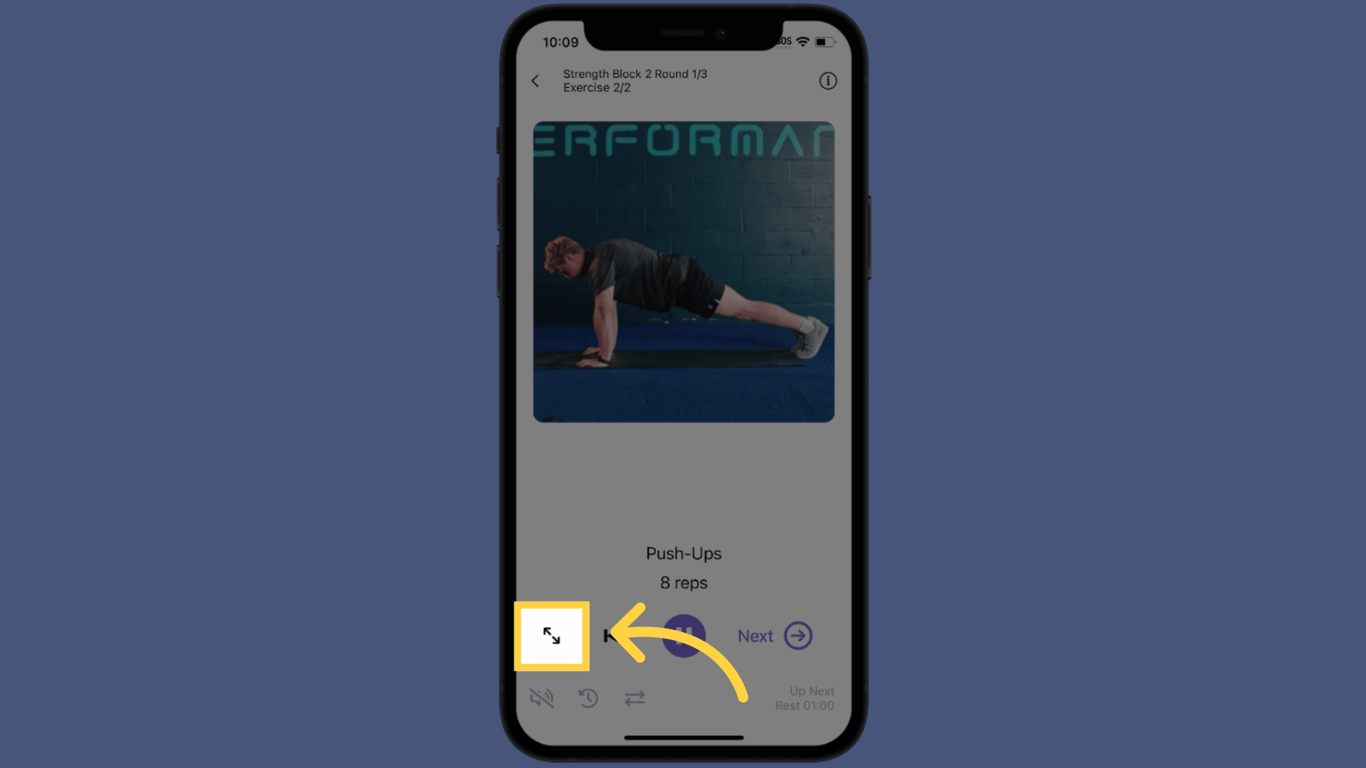 Square video format can work too.