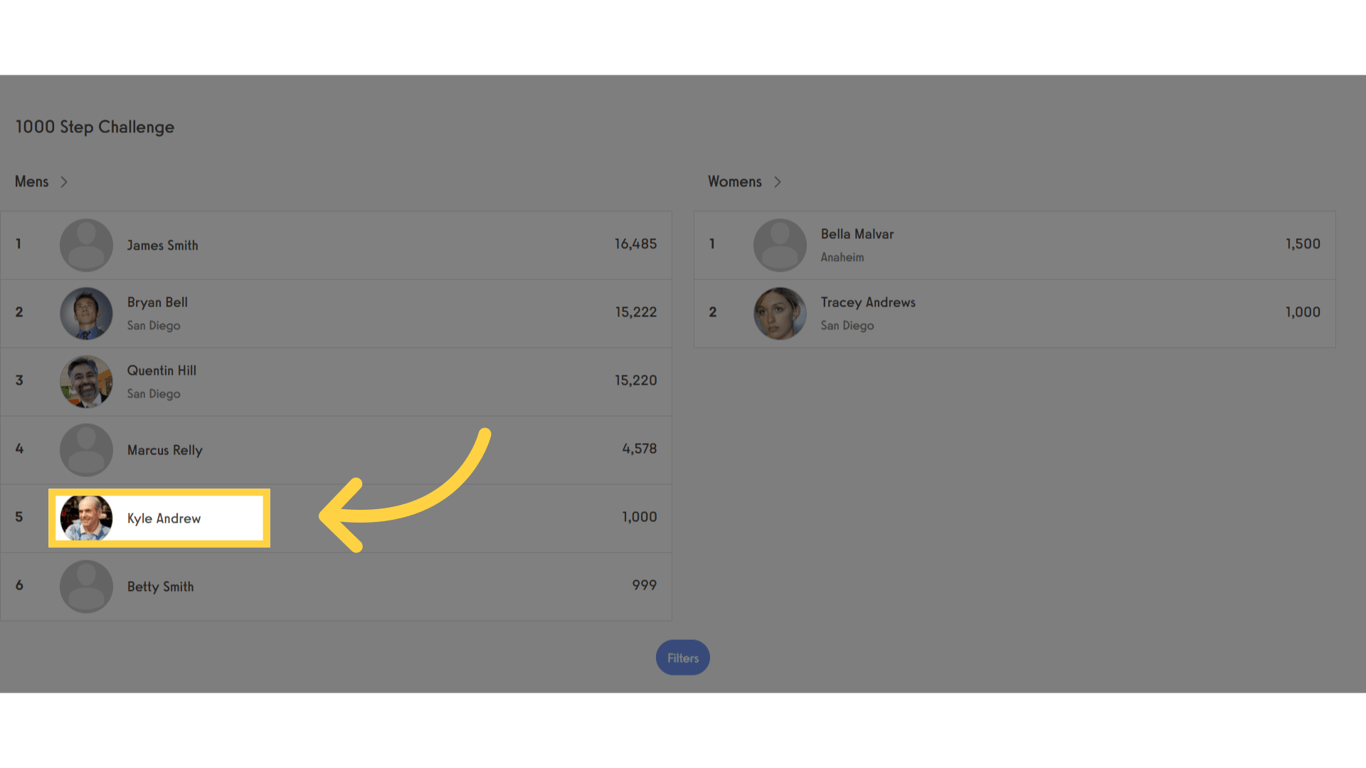 Select a Client