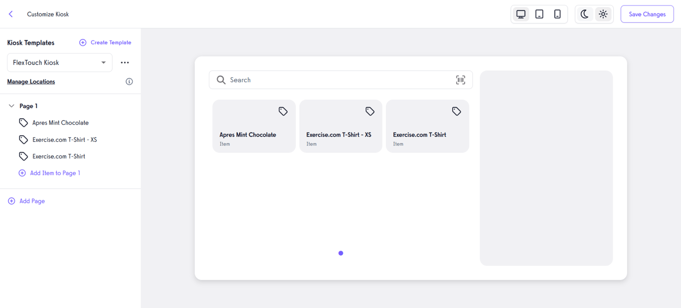 Confirm Product Layout.