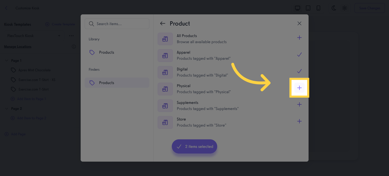 Open Additional Item Options.