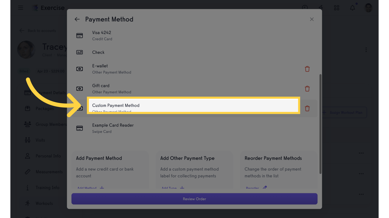 Select Payment Method