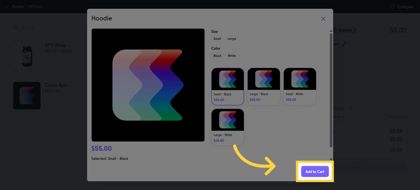 Click 'Add to Cart'.