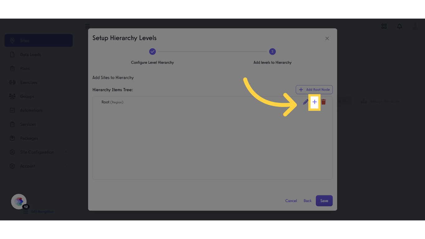 Add Hierarchy Levels