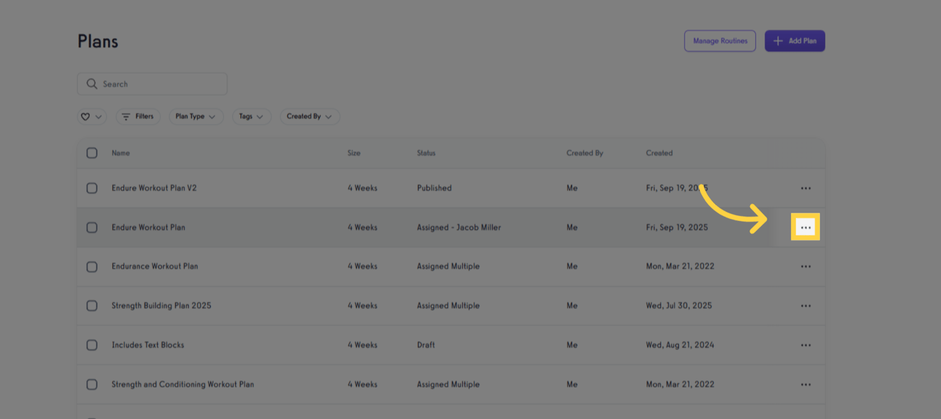 Click three- dot menu.
