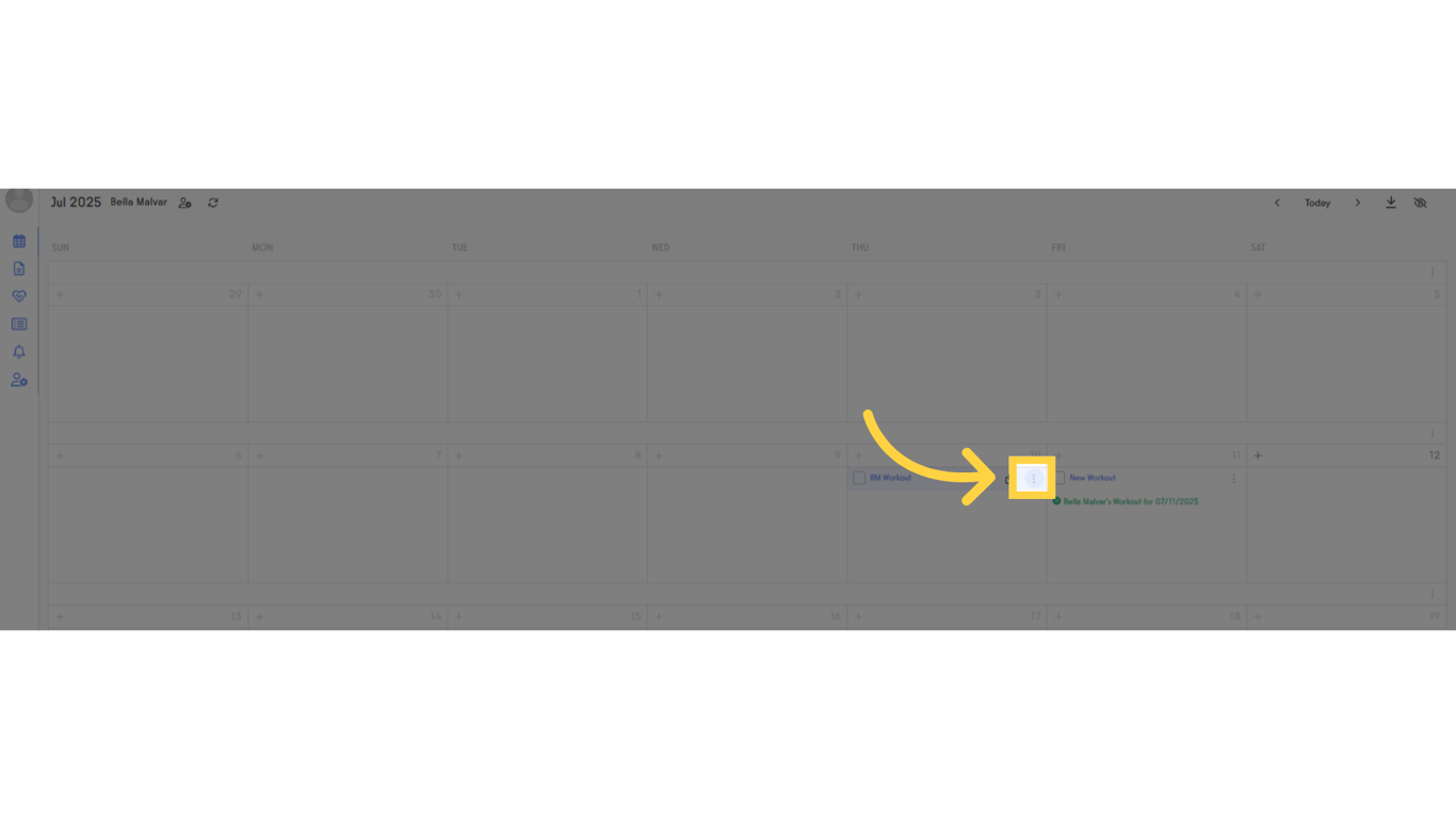 Click the three-dot menu.